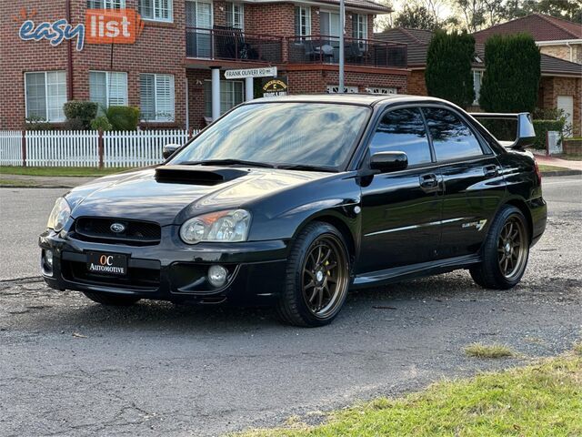2004 SUBARU IMPREZA WRX CLUB SPEC EVO 7 MY04 4D SEDAN