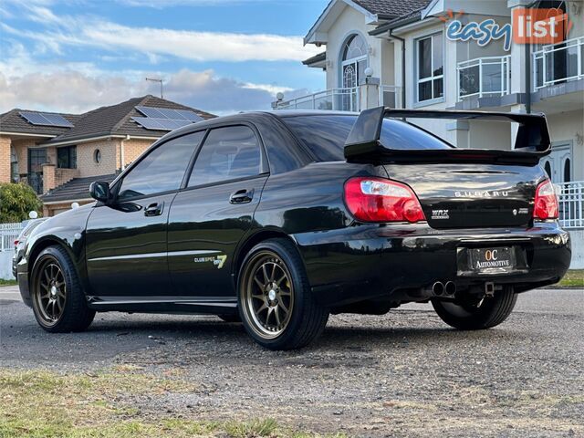 2004 SUBARU IMPREZA WRX CLUB SPEC EVO 7 MY04 4D SEDAN