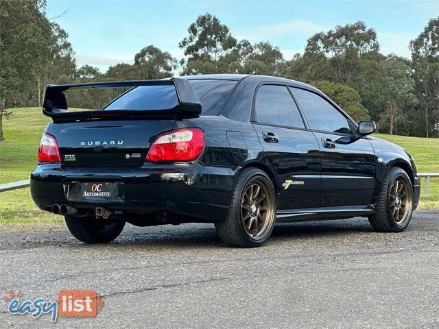 2004 SUBARU IMPREZA WRX CLUB SPEC EVO 7 MY04 4D SEDAN