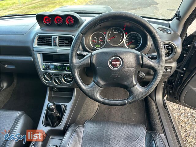 2004 SUBARU IMPREZA WRX CLUB SPEC EVO 7 MY04 4D SEDAN