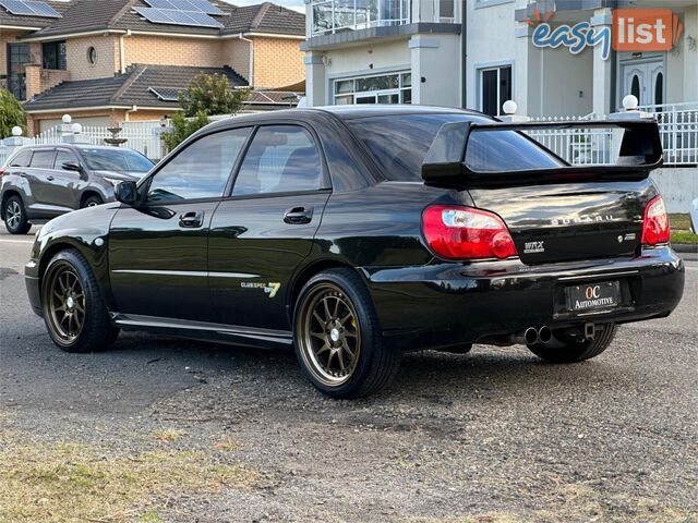2004 SUBARU IMPREZA WRX CLUB SPEC EVO 7 MY04 4D SEDAN