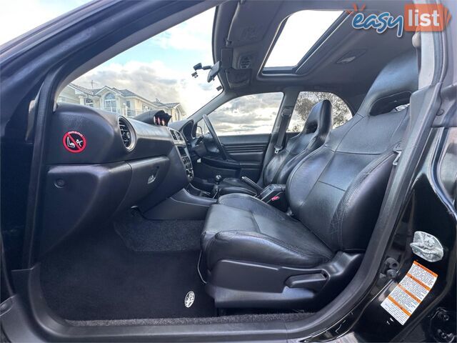 2004 SUBARU IMPREZA WRX CLUB SPEC EVO 7 MY04 4D SEDAN