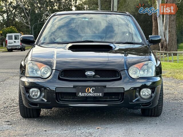 2004 SUBARU IMPREZA WRX CLUB SPEC EVO 7 MY04 4D SEDAN