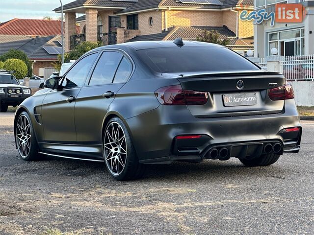 2018 BMW M3 PURE F80 MY18 4D SEDAN