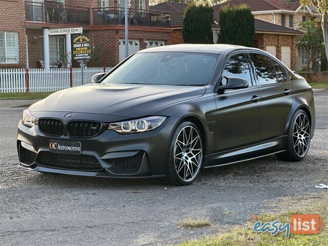 2018 BMW M3 PURE F80 MY18 4D SEDAN