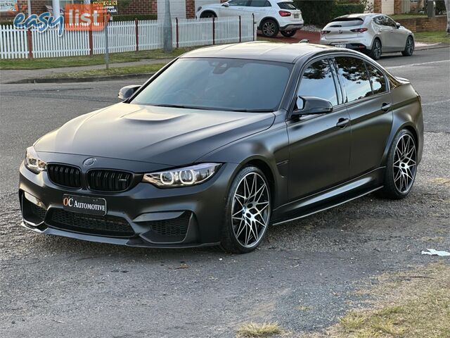 2018 BMW M3 PURE F80 MY18 4D SEDAN