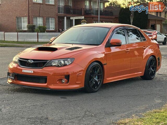 2012 SUBARU WRX PREMIUM (AWD) MY13 4D SEDAN