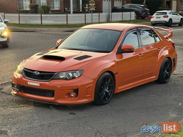 2012 SUBARU WRX PREMIUM (AWD) MY13 4D SEDAN