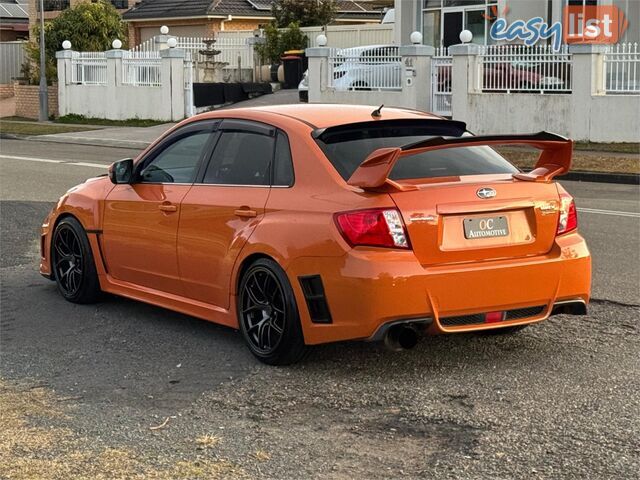 2012 SUBARU WRX PREMIUM (AWD) MY13 4D SEDAN