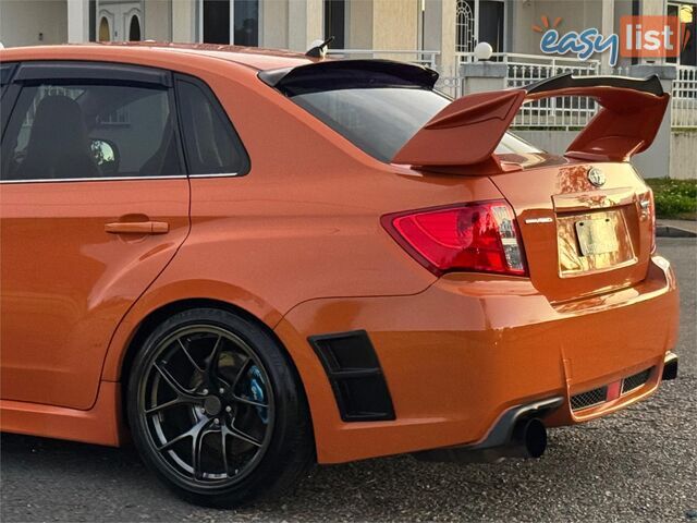 2012 SUBARU WRX PREMIUM (AWD) MY13 4D SEDAN