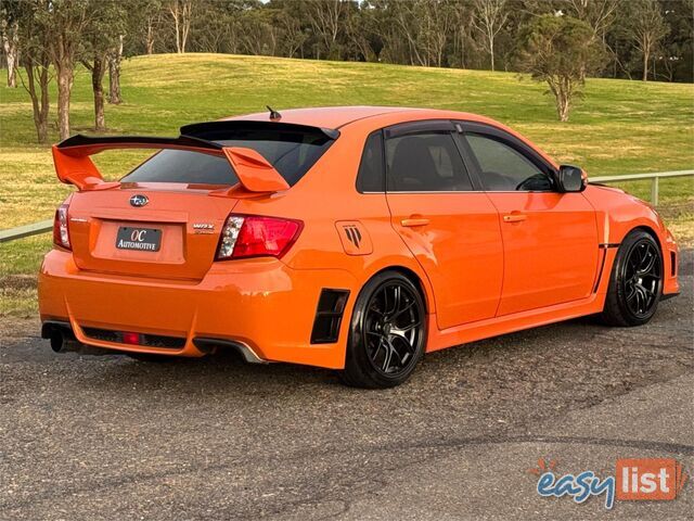 2012 SUBARU WRX PREMIUM (AWD) MY13 4D SEDAN