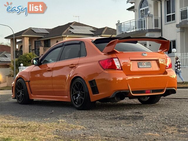 2012 SUBARU WRX PREMIUM (AWD) MY13 4D SEDAN