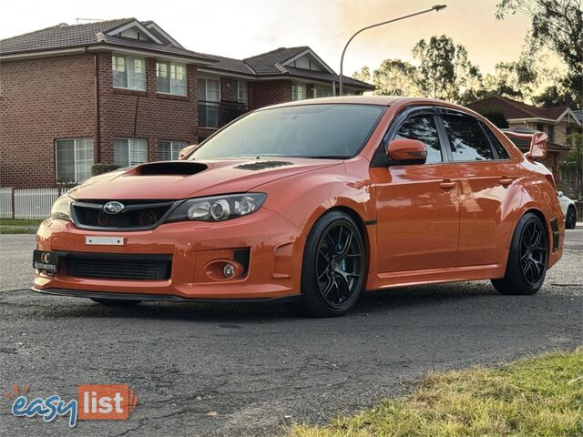 2012 SUBARU WRX PREMIUM (AWD) MY13 4D SEDAN