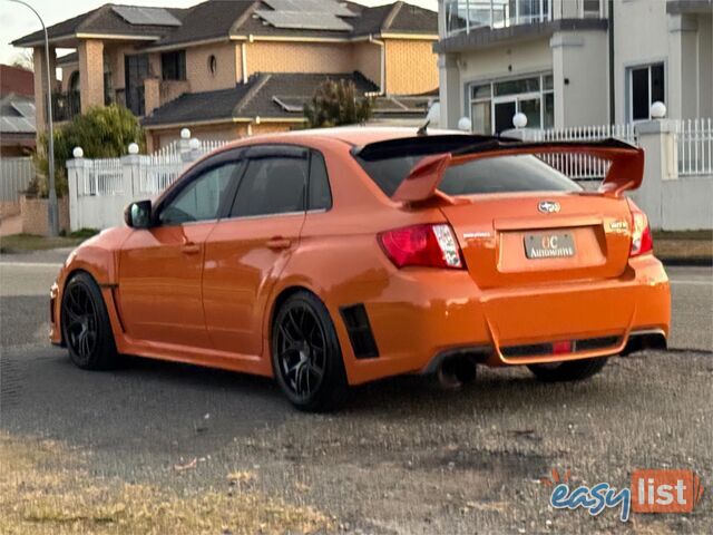2012 SUBARU WRX PREMIUM (AWD) MY13 4D SEDAN