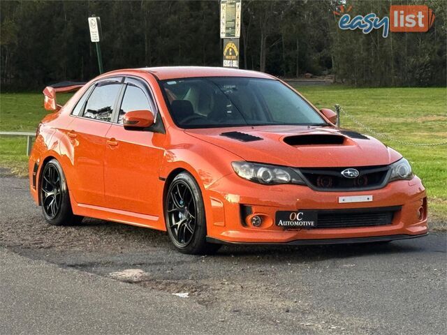 2012 SUBARU WRX PREMIUM (AWD) MY13 4D SEDAN