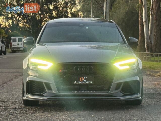 2018 AUDI RS 3 QUATTRO 8V MY18 4D SEDAN