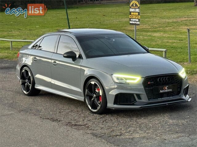 2018 AUDI RS 3 QUATTRO 8V MY18 4D SEDAN