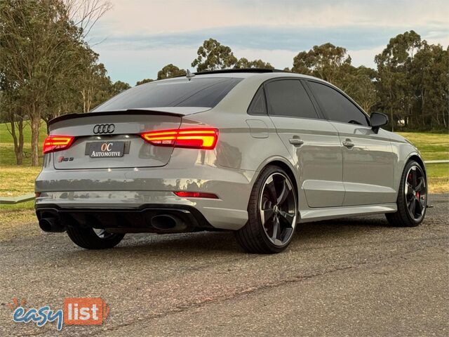2018 AUDI RS 3 QUATTRO 8V MY18 4D SEDAN