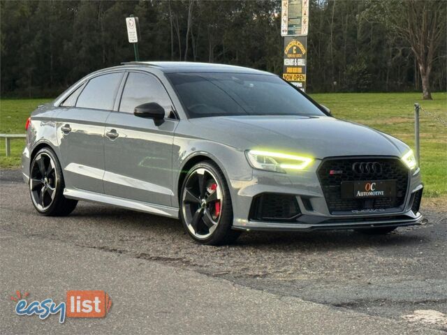 2018 AUDI RS 3 QUATTRO 8V MY18 4D SEDAN