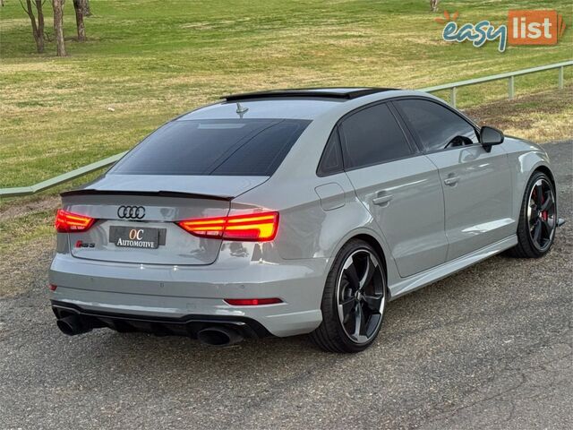 2018 AUDI RS 3 QUATTRO 8V MY18 4D SEDAN