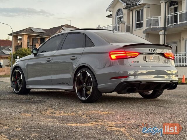 2018 AUDI RS 3 QUATTRO 8V MY18 4D SEDAN