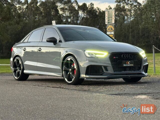 2018 AUDI RS 3 QUATTRO 8V MY18 4D SEDAN