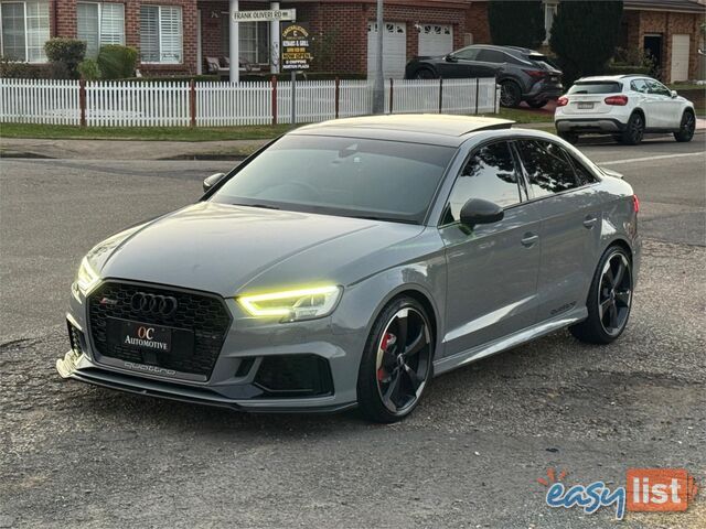 2018 AUDI RS 3 QUATTRO 8V MY18 4D SEDAN