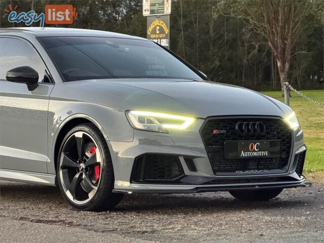 2018 AUDI RS 3 QUATTRO 8V MY18 4D SEDAN