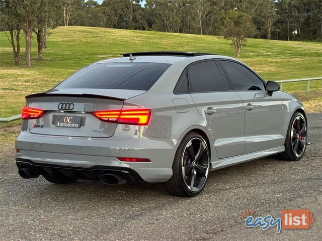 2018 AUDI RS 3 QUATTRO 8V MY18 4D SEDAN