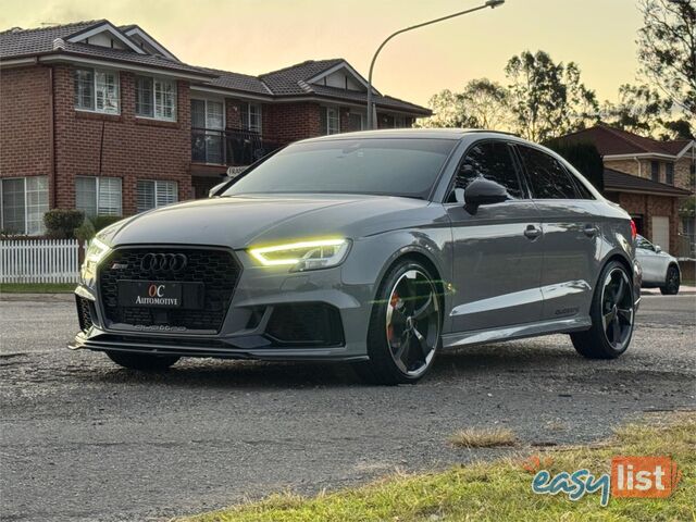 2018 AUDI RS 3 QUATTRO 8V MY18 4D SEDAN