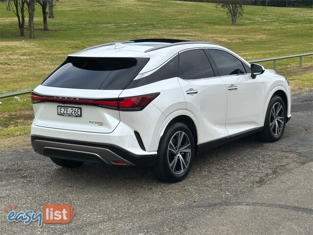 2023 LEXUS RX350h LUXURY AWD + EP1 HYBRID AALH15R 4D WAGON