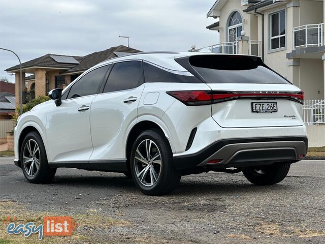 2023 LEXUS RX350h LUXURY AWD + EP1 HYBRID AALH15R 4D WAGON