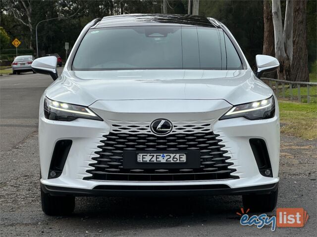 2023 LEXUS RX350h LUXURY AWD + EP1 HYBRID AALH15R 4D WAGON