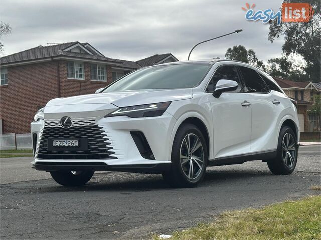 2023 LEXUS RX350h LUXURY AWD + EP1 HYBRID AALH15R 4D WAGON
