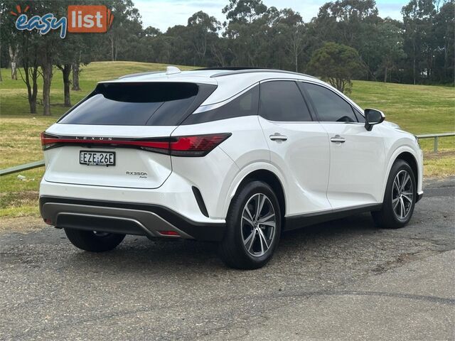 2023 LEXUS RX350h LUXURY AWD + EP1 HYBRID AALH15R 4D WAGON