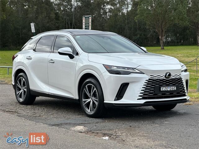 2023 LEXUS RX350h LUXURY AWD + EP1 HYBRID AALH15R 4D WAGON
