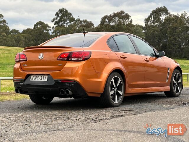 2017 HOLDEN COMMODORE SV6 VF II MY17 4D SEDAN