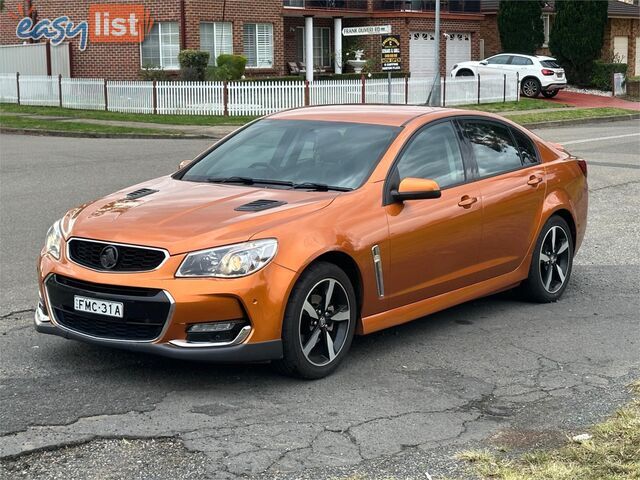 2017 HOLDEN COMMODORE SV6 VF II MY17 4D SEDAN