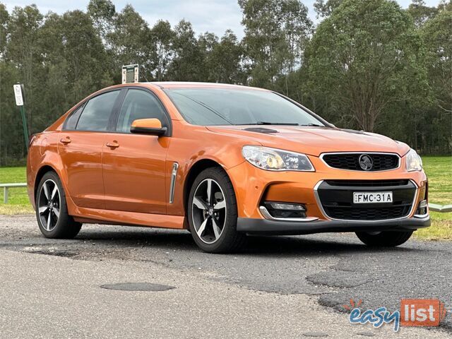 2017 HOLDEN COMMODORE SV6 VF II MY17 4D SEDAN