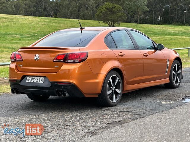 2017 HOLDEN COMMODORE SV6 VF II MY17 4D SEDAN