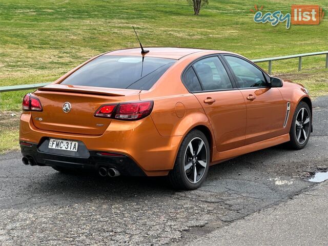 2017 HOLDEN COMMODORE SV6 VF II MY17 4D SEDAN