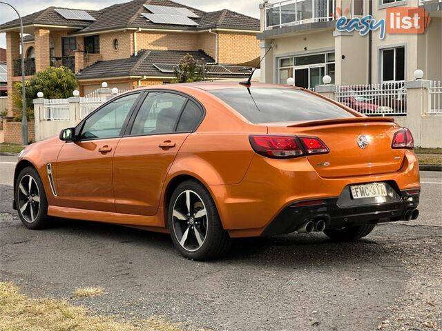 2017 HOLDEN COMMODORE SV6 VF II MY17 4D SEDAN