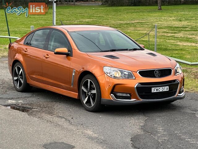 2017 HOLDEN COMMODORE SV6 VF II MY17 4D SEDAN