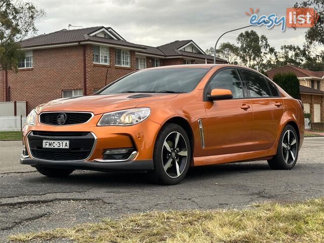 2017 HOLDEN COMMODORE SV6 VF II MY17 4D SEDAN