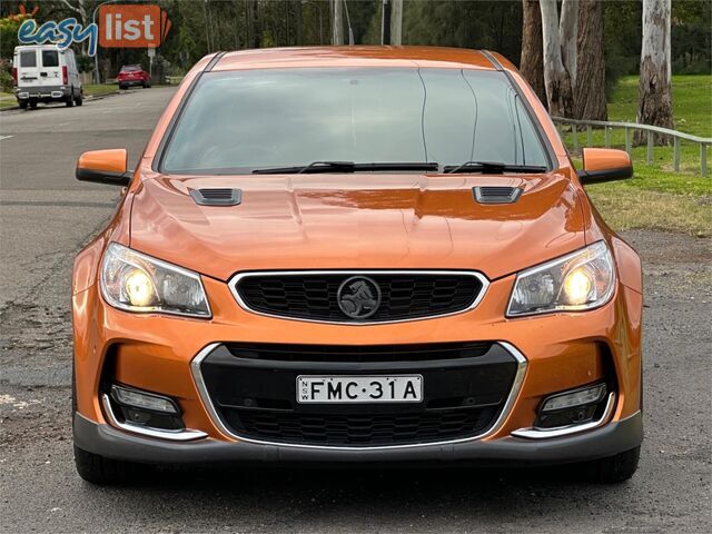 2017 HOLDEN COMMODORE SV6 VF II MY17 4D SEDAN