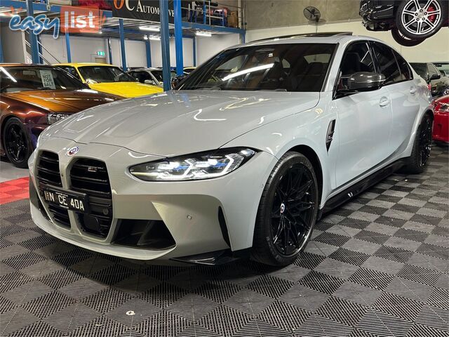 2021 BMW M3 COMPETITION M xDRIVE G80 4D SALOON