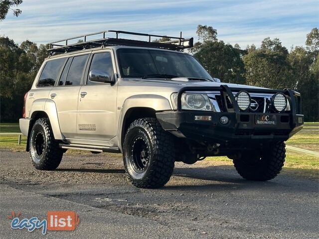 2010 NISSAN PATROL ST (4x4) GU VII 4D WAGON