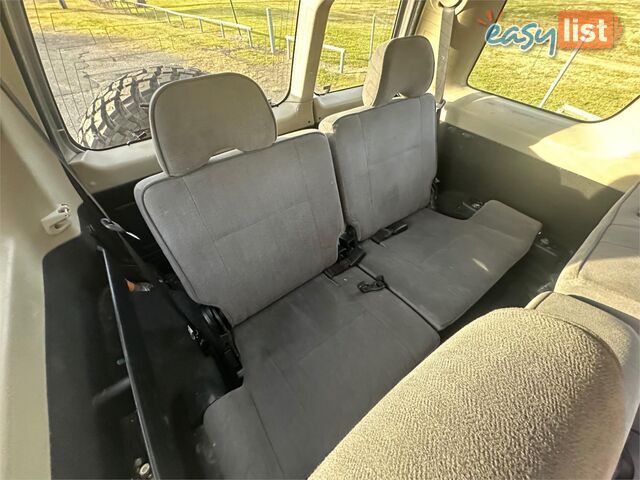 2010 NISSAN PATROL ST (4x4) GU VII 4D WAGON