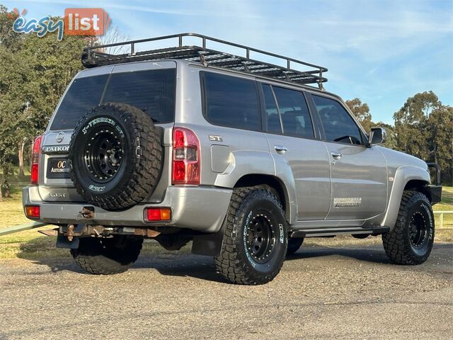 2010 NISSAN PATROL ST (4x4) GU VII 4D WAGON