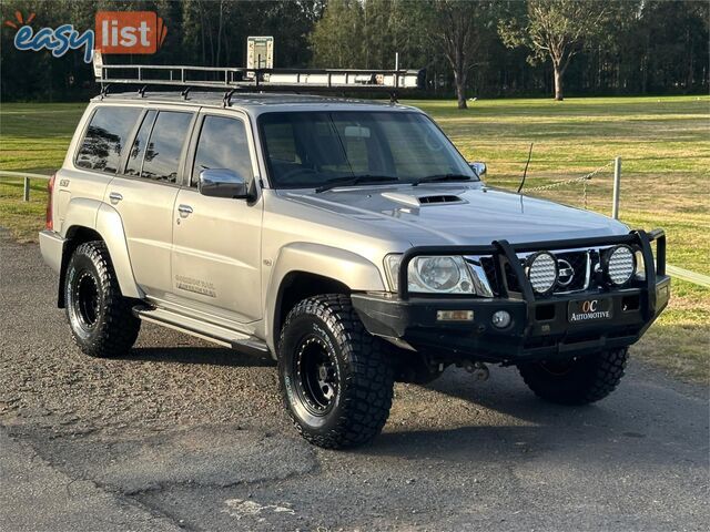 2010 NISSAN PATROL ST (4x4) GU VII 4D WAGON